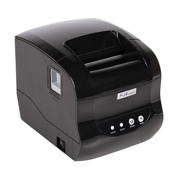 Принтер этикеток POScenter PC-365 (термо, 203dpi, USB) черный (2513)